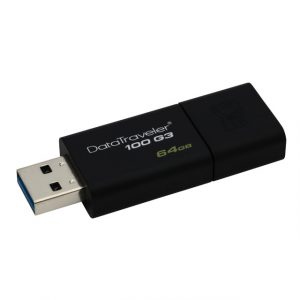 Pendrive 64GB USB 3.0 DataTraveler 100 G3 (DT100G3)